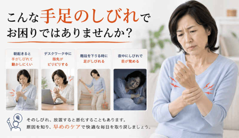 手足のしびれ